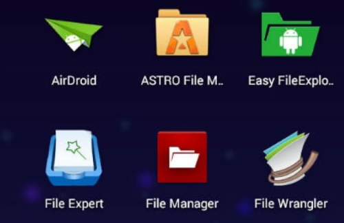 Файловые менеджеры Android
