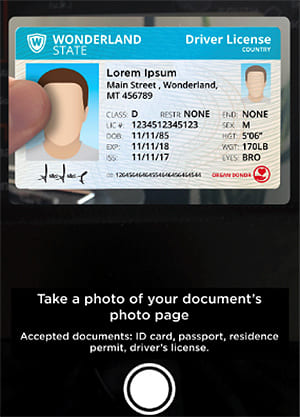 Верификация паспорта
