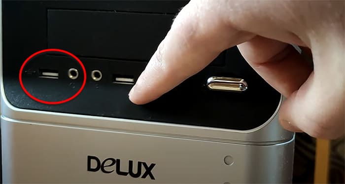 Порт USB на компьютере